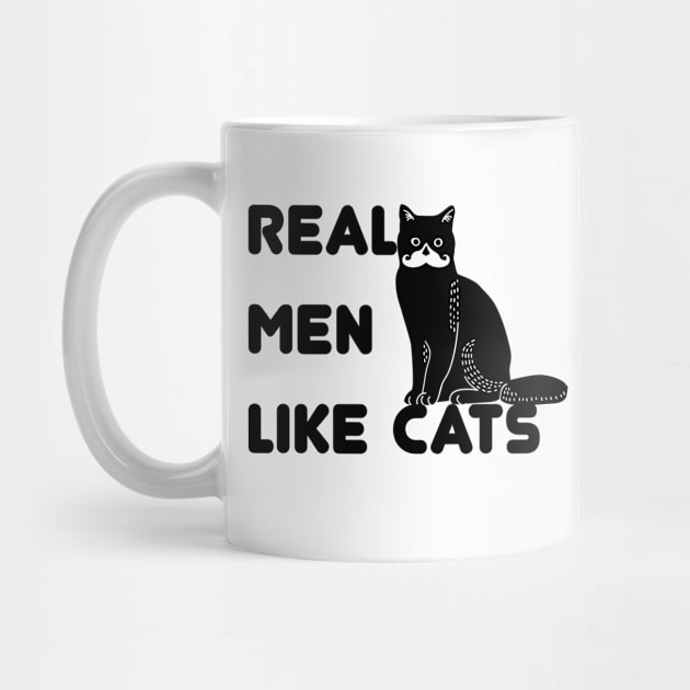 Real Men like Cats Dad Cat day by Superior T-Shirt